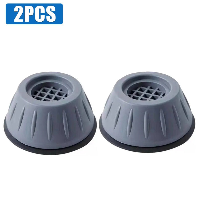 1/2/4Pcs Anti Vibration Feet Pads Rubber Legs Slipstop Silent Skid Raiser Mat Washing Machine Support Dampers Stand Furniture 2pcs