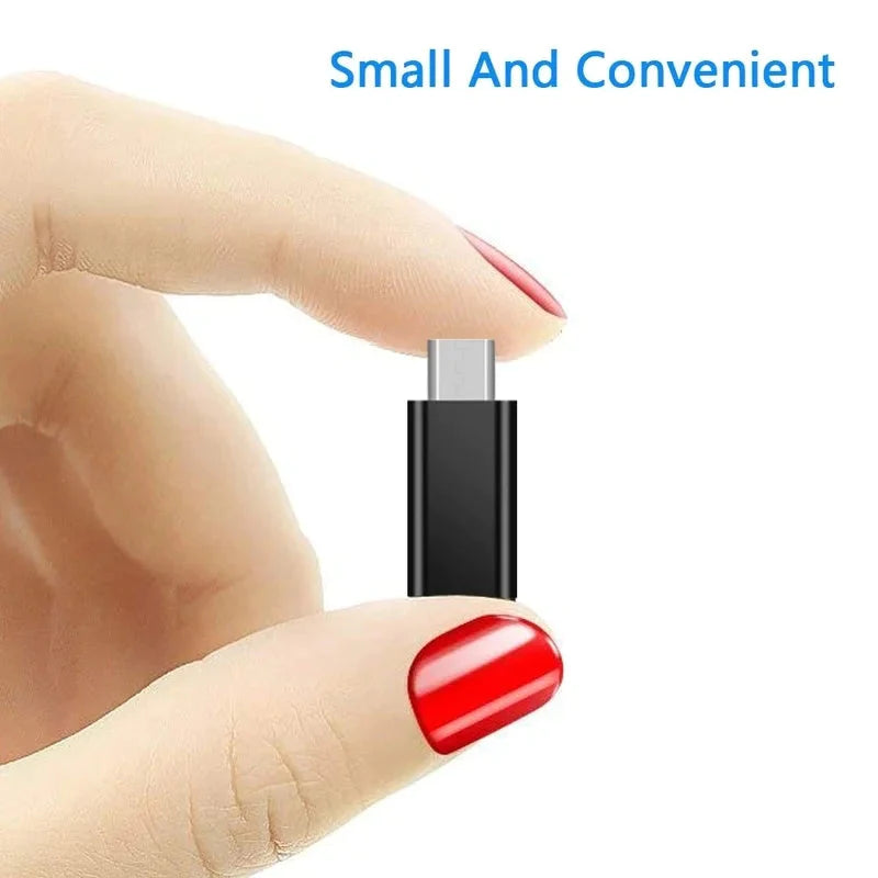 1-5pcs Type C Female To Micro USB Male Adapter Connector Charging Data Transfer USB-C To Micro USB Converters for Xiaomi Samung