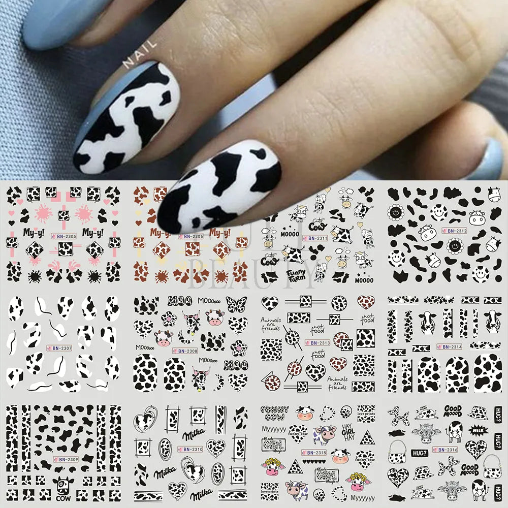 12pcs Valentines Manicure Love Letter Flower Sliders for Nails Inscriptions Nail Art Decoration Water Sticker Tips GLBN1489-1500 BN2305-2316