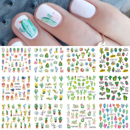 12pcs Valentines Manicure Love Letter Flower Sliders for Nails Inscriptions Nail Art Decoration Water Sticker Tips GLBN1489-1500 BN1261-1272