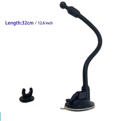 17MM Ball Head Hose Sucker Base for Car Mobile Phone Tablet Holder Accessories Windshield Mount for Phone Holder Clip 4 Lengths 32cm