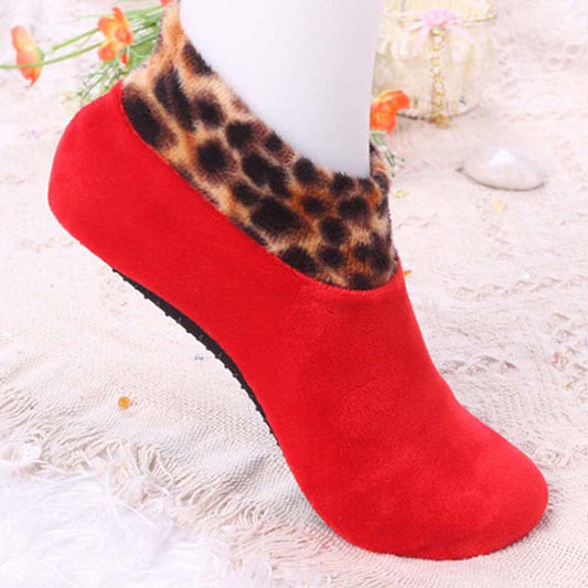 1pair Unisex Thicken Sock Winter Warm Men Women Non Slip Elastic Sock 8 Colors Home Indoor Bed Floor Socks Slipper