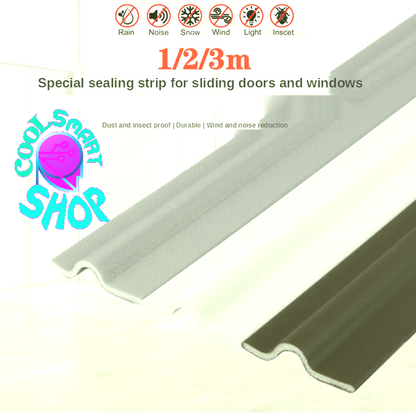 Self-Adhesive Window Sealing Strip Door Window Windproof Dustproof Soundproof Door Window Seal Tape Door Bottom Gap Seal Strips