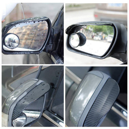 2pcs Car side Mirror waterproof Sun Visor Rain Eyebrow Auto Car Rear View Side Rain Shield Flexible Protector For Car AA