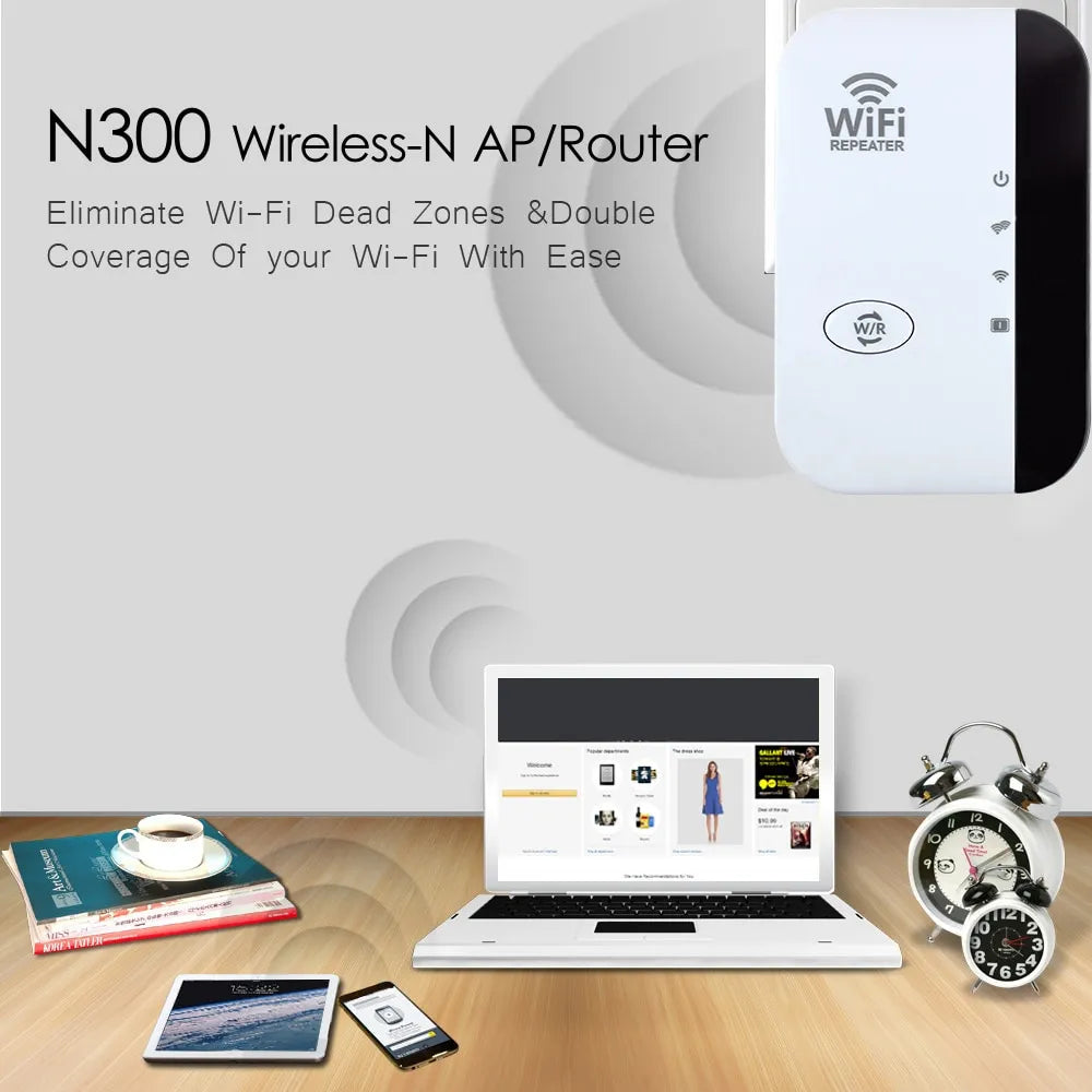 300Mbps Wireless WIFI Repeater Remote Wifi Extender WiFi Amplifier 802.11N WiFi Booster Repetidor Amplifier Wi Fi Reapeter