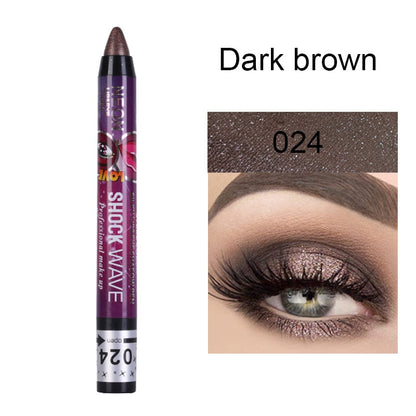36 Colors Long-lasting Eyeshadow Pencil Waterproof Pigment Blue Brown Black Eyeliner Pen Women Fashion Color Eye Makeup Cosmetic 24