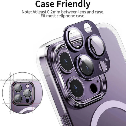 3D Full Cover Camera Lens Protector for IPhone 13 14 Pro Max 12Mini 14Plus Metal Camera Glass Protector for iPhone 11 12 PRO MAX