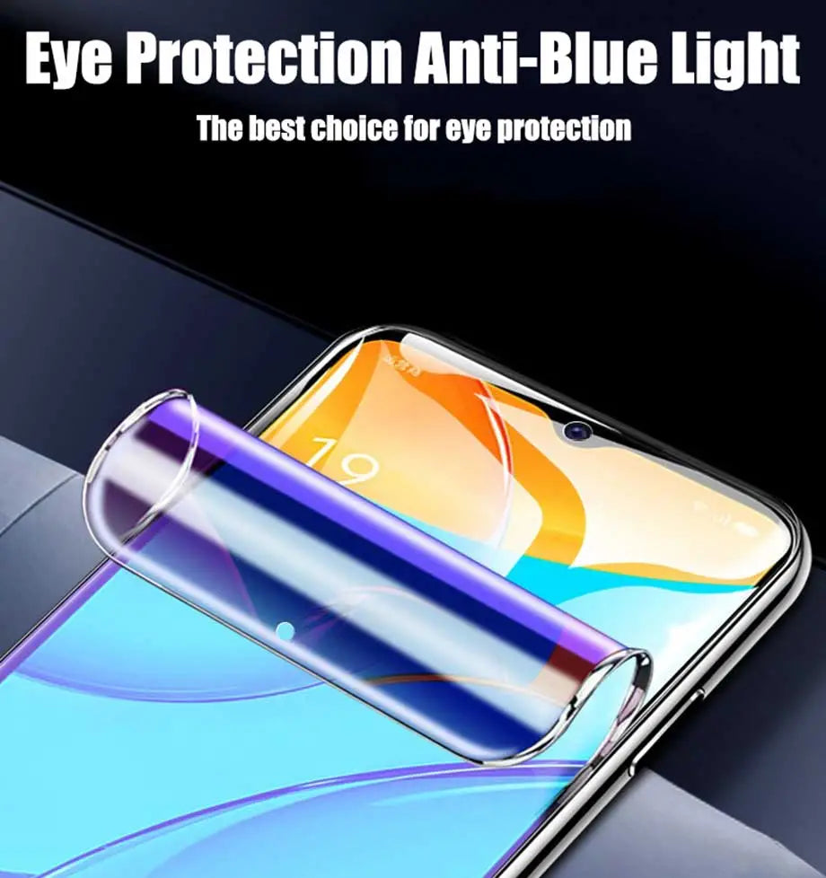 4Pcs Full Cover Hydrogel Film For Huawei P30 P20 P40 Lite Screen Protector For Huawei P30 P40 P50 Mate 30 20 40 Pro Lite Film