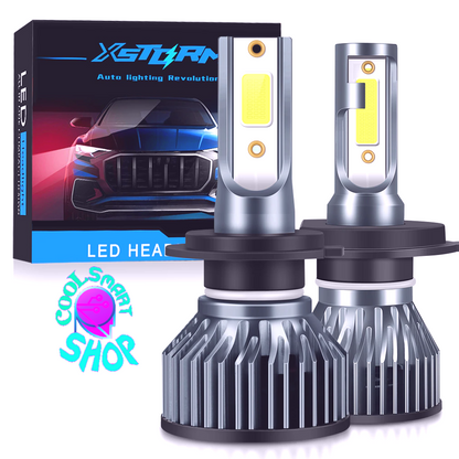 Mini Car Headlight H1 H4 H7 LED Bulb H8 H11 9005 HB3 9006 HB4 9004 HB1 9007 HB5 H13 Led Lights 15000LM Turbo lampada 12V h13