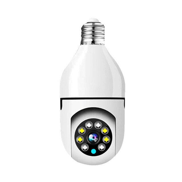 5G Bulb E27 Surveillance Camera Full Color Night Vision Automatic Human Tracking Zoom Indoor Security Monitor Wifi Camera Camera 1000TVL China