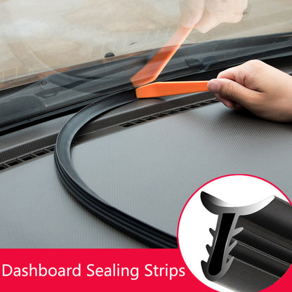 Auto Dashboard Sealing Strip Noise Sound Insulation Rubber Strips Universal for Weatherstrip Auto Accessories Car Stickers Parts