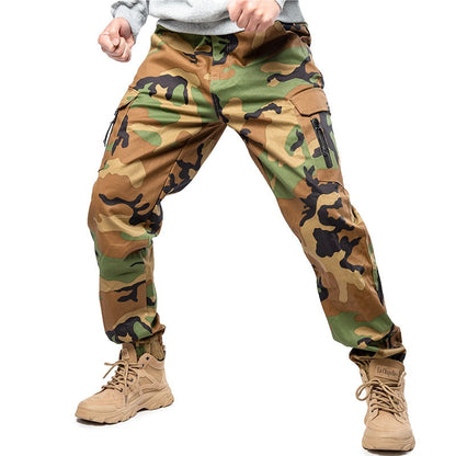 Brand Men Fashion Streetwear Casual Camouflage Jogger Pants Tactical Military Trousers Men Cargo Pants