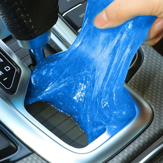 Car Cleaning Gel - Multifunctional Magic Tool for Air Vents, Dashboards, Laptops - Removes Dust, Dirt, and Gaps Blue