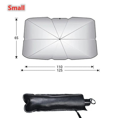 Car Sunshade Umbrella Car Front Window Sunshade Cover Car Sunshade Cover Car Windshield Protection Accessories Small