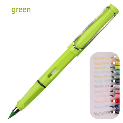 Colored Pencils New Technology Unlimited Writing No Ink Novelty Art Sketch Painting Tools Kid Gift School Supplies Stationery green