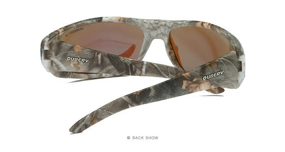DUBERY Design Men's Glasses Polarized Night Vision Sunglasses Men's Retro Male Sun Glass For Men UV400 Shades 1418