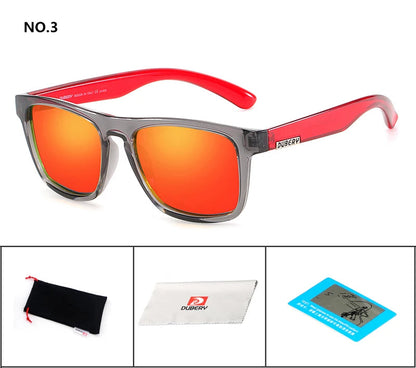 DUBERY Polarized Sunglasses Men's Driving Shades Male Sun Glasses For Men Retro Cheap 2020 Luxury Brand Designer Oculos D125 C3 D125