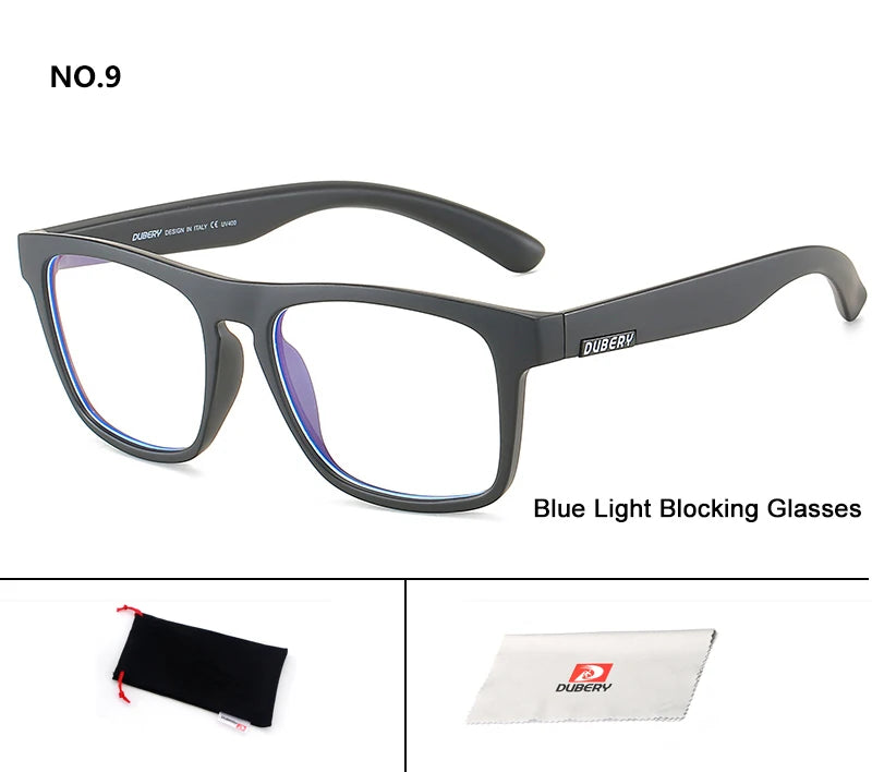 DUBERY Polarized Sunglasses Men's Driving Shades Male Sun Glasses For Men Retro Cheap 2020 Luxury Brand Designer Oculos D125 C9 D125