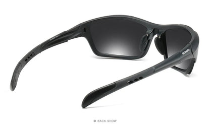 DUBERY Vintage Sunglasses Polarized Men's Sun Glasses For Men Driving Black Square Oculos Male 9 Colors Model D400
