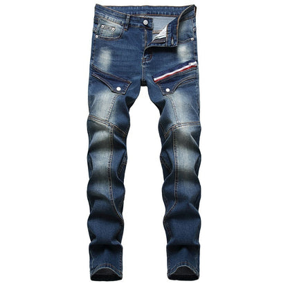 Denim Designer Hole Jeans High Quality Ripped For Men'S Autumn Spring HIP HOP Punk Streetwear 931 11