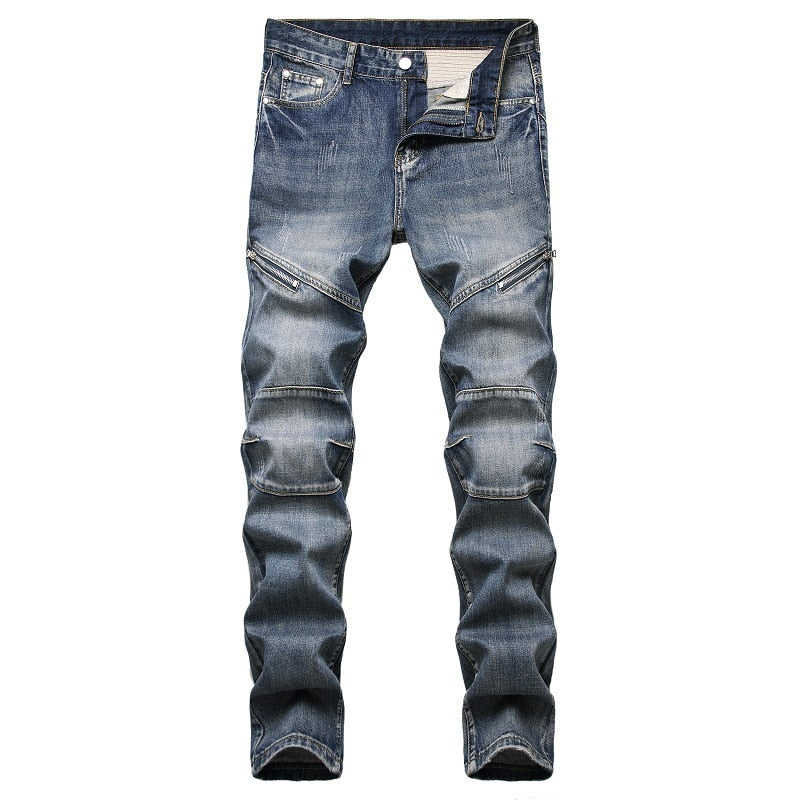 Denim Designer Hole Jeans High Quality Ripped For Men'S Autumn Spring HIP HOP Punk Streetwear 922 6