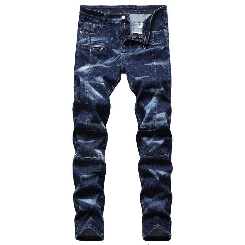 Denim Designer Hole Jeans High Quality Ripped For Men'S Autumn Spring HIP HOP Punk Streetwear 935 4