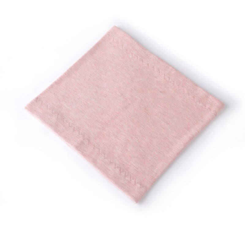 Elastic Cotton Cloth Solid Unisex Thermal Waist Support Abdomen Back Warmer Inner Wear Winter Warm Thickening Cummerbund Spring Pink