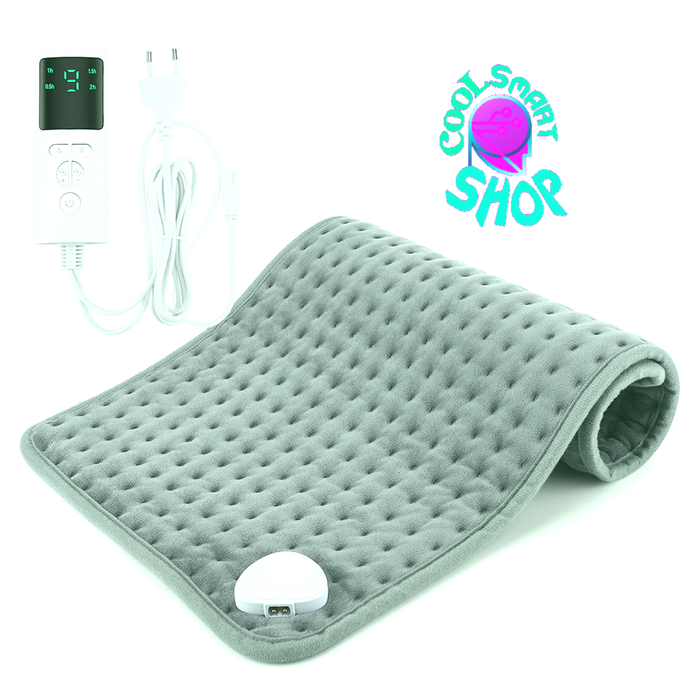 Electric Heating Pad Massager Therapy for Body Abdomen Back Pain Relief Winter Warmer Blanket Thermal Massage Mat