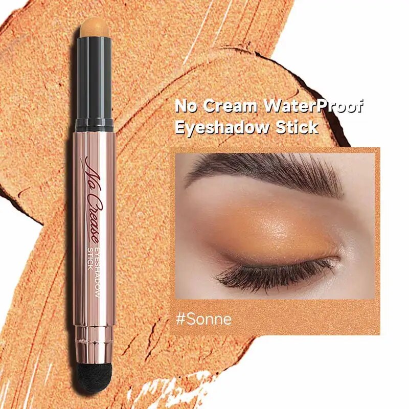 FOCALLURE Pearlescent Eyeshadow Pencil Stick Waterproof Lasting No Crease Highlighter Glitter Eye Shadow Liner Makeup Cosmetics 26