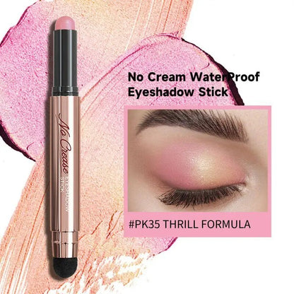 FOCALLURE Pearlescent Eyeshadow Pencil Stick Waterproof Lasting No Crease Highlighter Glitter Eye Shadow Liner Makeup Cosmetics 35