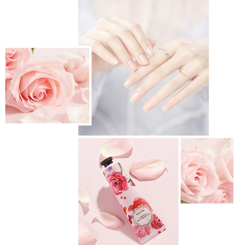 Gardenia Chrysanthemum Flower OrchidVanilla Moisturize Hydratie Anti Dryness Hand Cream for Winter Hand Care Skin Care 30g