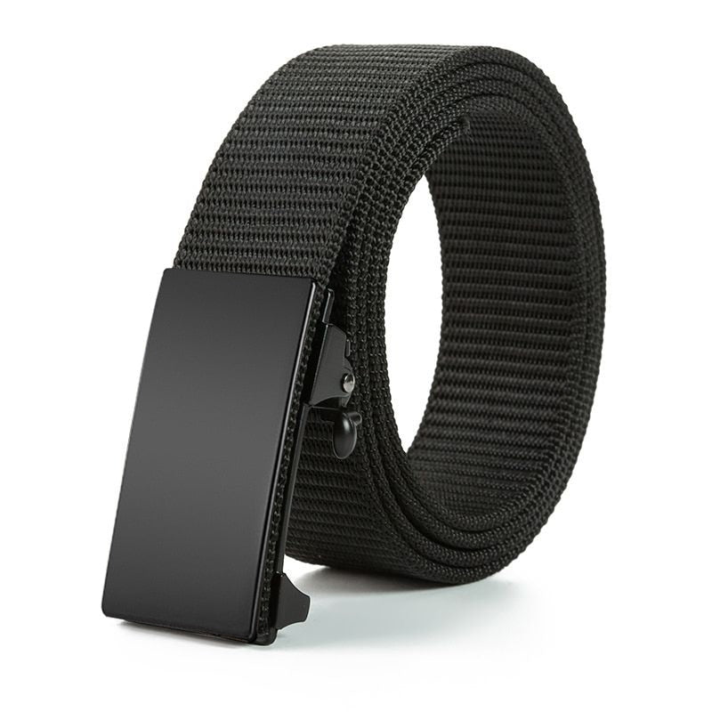 Genuine tactical belt quick release outdoor military belt soft real nylon sports accessories men and women black belt ZV06 baiban China 125CM