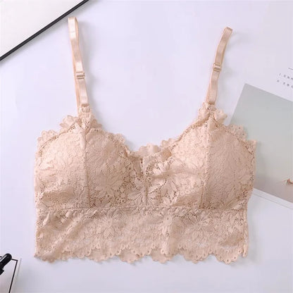 Large Size Lace Wrapped Chest Strap Tubetop Style 2 apricot CHINA