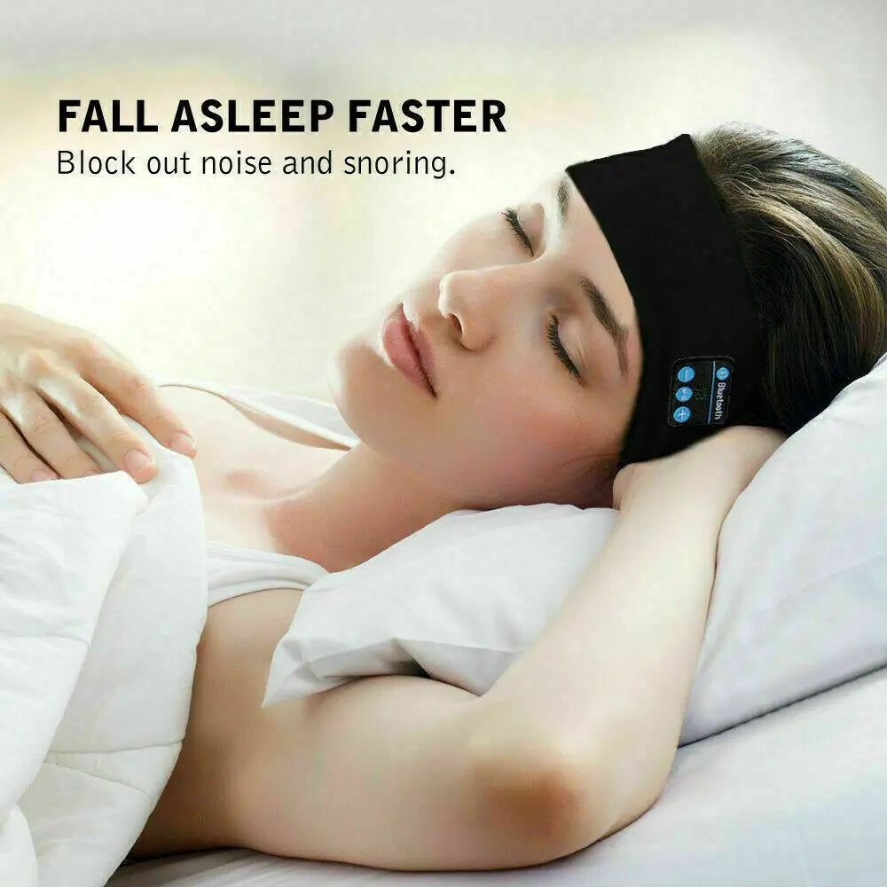 Hot sale bluetooth music sleep goggle headband bluetooth sports headscarf call headband yoga headwear