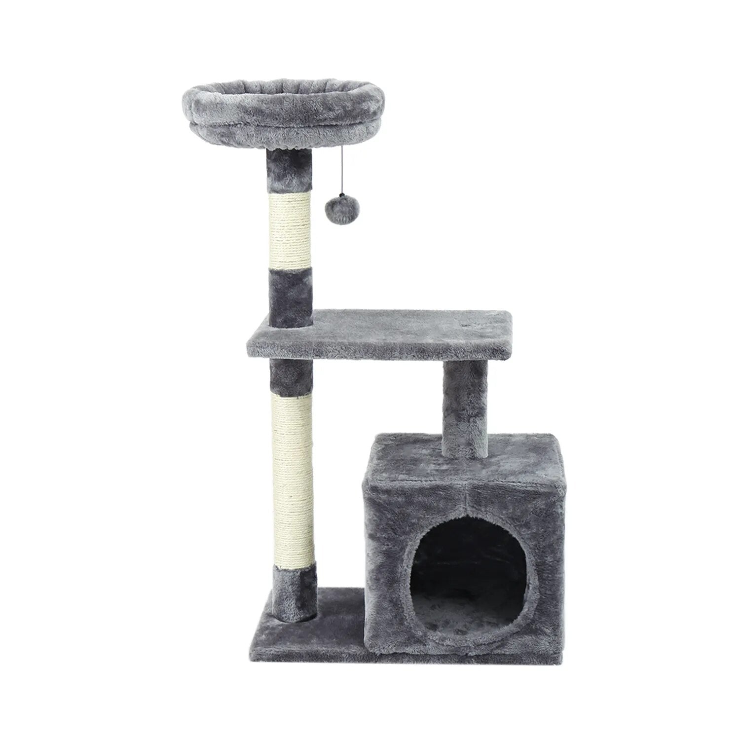 Cat Trees for Kittens Cat Furniture Towers with Scratching Posts Double Perches House Kitty Cat Activity Trees Climb
