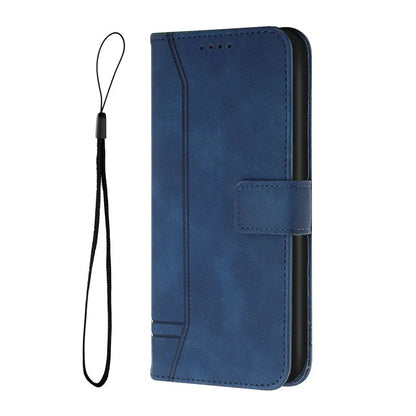 SMILE Case for Huawei P20 P30 P40 P50 P10 Pro P8 P9 Lite 2017 P Smart Z S 2019 2020 2021 Funda Flip Magnetic Wallet Leather Case Blue