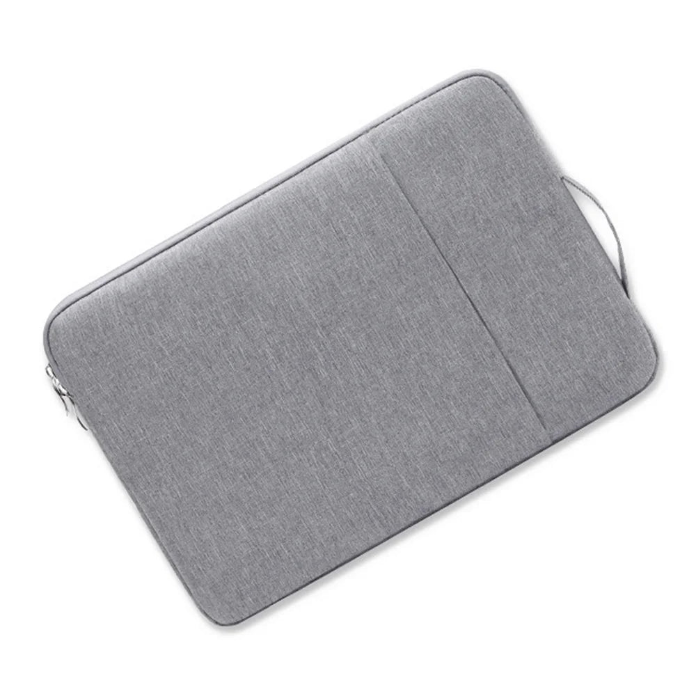 Waterproof Laptop Bag 11 14 16 13 15 Inch Case For MacBook Air Pro 2020 2021 Mac Book Computer Fabric Sleeve Cover Accessories gray