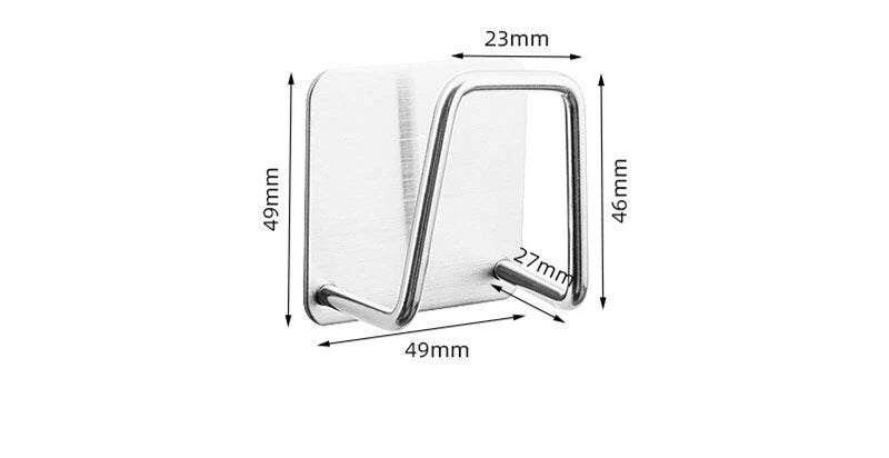 Kitchen Stainless Steel Sink Sponges Holder Self Adhesive Drain Drying Rack Kitchen Wall Hooks Accessories Storage Organizer