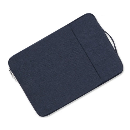 Waterproof Laptop Bag 11 14 16 13 15 Inch Case For MacBook Air Pro 2020 2021 Mac Book Computer Fabric Sleeve Cover Accessories Navy Blue