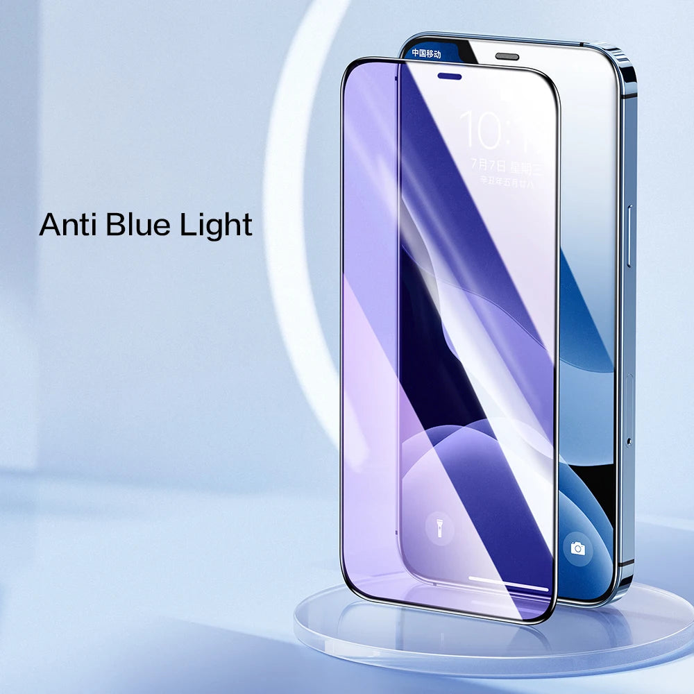 HD / Privacy Screen Protectors For iPhone 12 Pro Max Anti Spy Soft Nano Glass-Ceram For iPhone 12 12 mini Full Cover Anti Blue Light