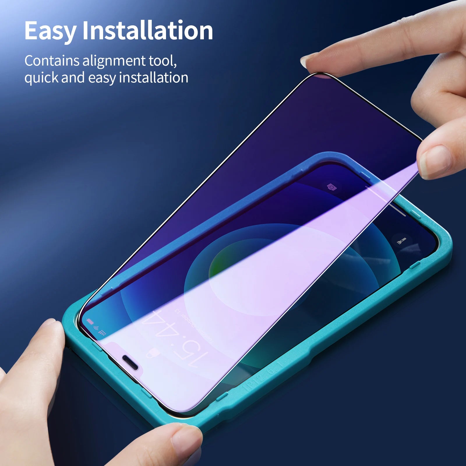 Tempered Glass Screen Protector For iPhone 13 Pro Max Full Cover Glass For iPhone 13 mini Anti Blue Light