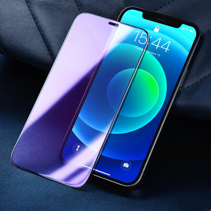 Tempered Glass Screen Protector For iPhone 13 Pro Max Full Cover Glass For iPhone 13 mini Anti Blue Light