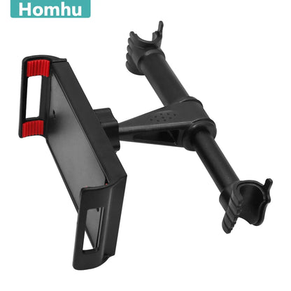 Homhu Car Back Seat Headrest Mount Holder For iPad 2 3/4 Air 1 2 ipad mini 1/2/3/4 SAMSUNG Mipad 2 Tablet PC Stands Bracket black