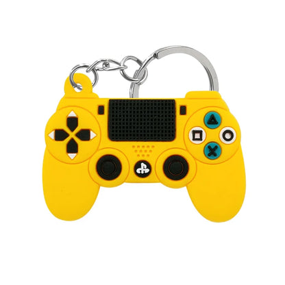 1PCS PVC new style Game Machine Keychain & Keyring Cute Gamepad Joystick Key Chain Keychains Bag Car Hanging fit men boy keys 7060-14