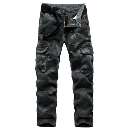 HIP HOP Streetwear Sport Spring Autumn Rock Camouflage Men'S Pocket Military Pants Fashions Casual Trouser 3716 4