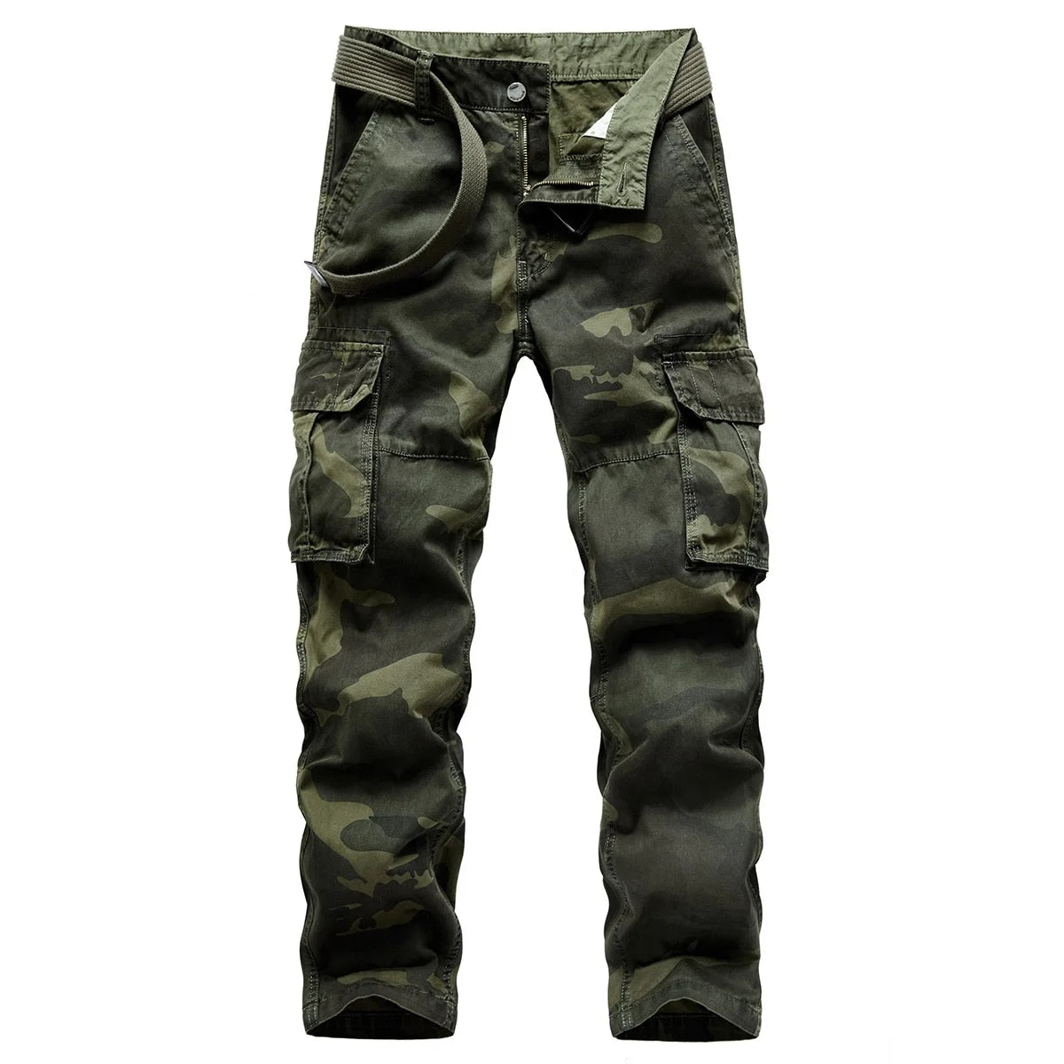 HIP HOP Streetwear Sport Spring Autumn Rock Camouflage Men'S Pocket Military Pants Fashions Casual Trouser 3716 2