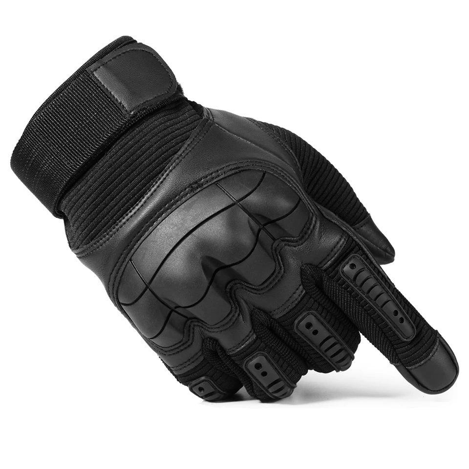 Touchscreen PU Leather Motorcycle Gloves