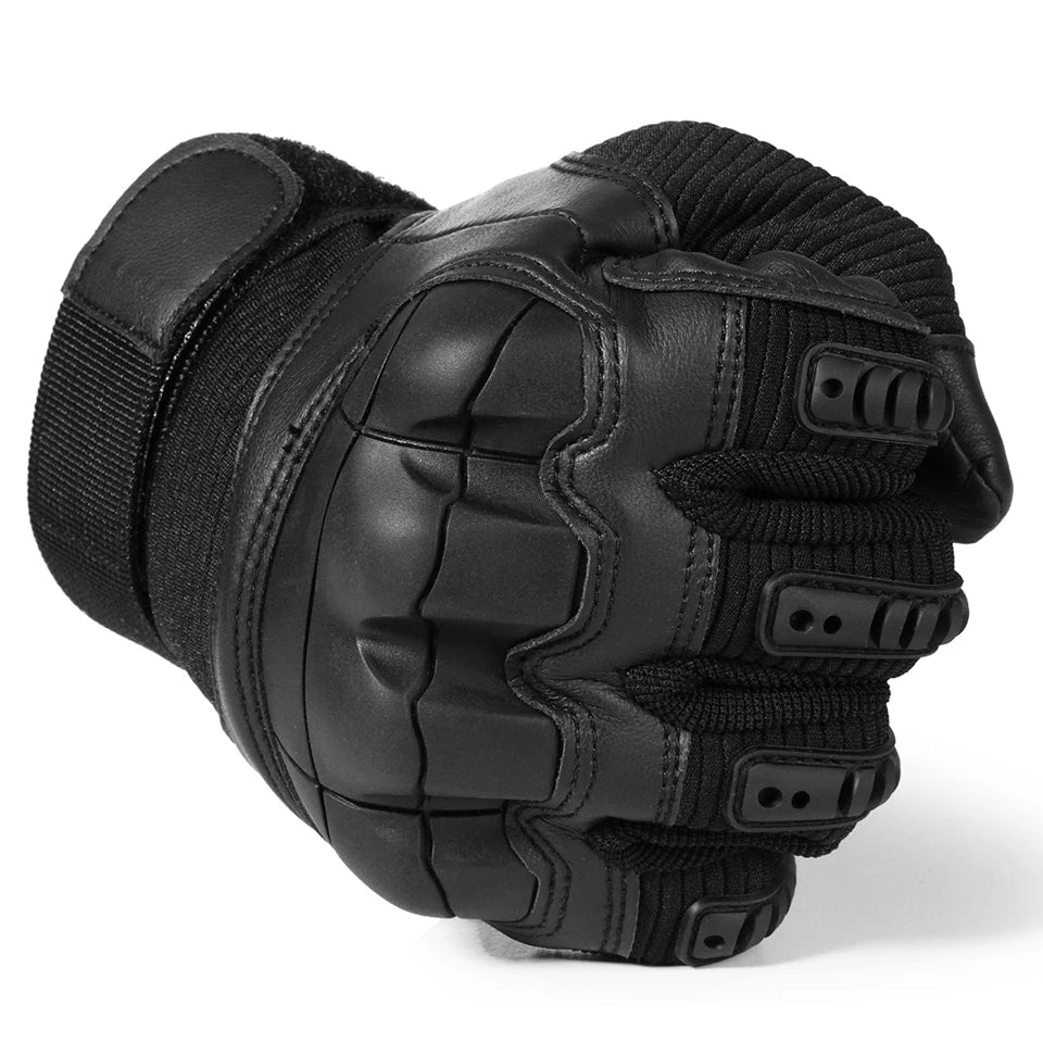 Touchscreen PU Leather Motorcycle Gloves