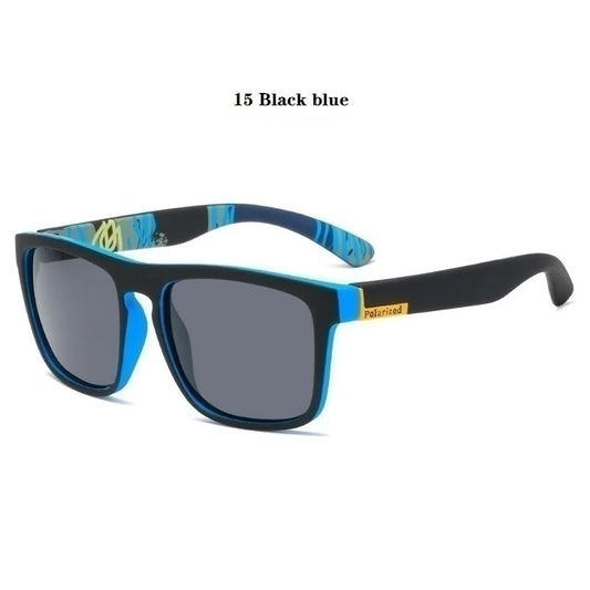 Men Women Polarized Sunglasses Luxury Brand Designer Vintage Sunglasses Man Fashionable Driving Sun Glasses Eyewear Eyepieces 15 Black blue