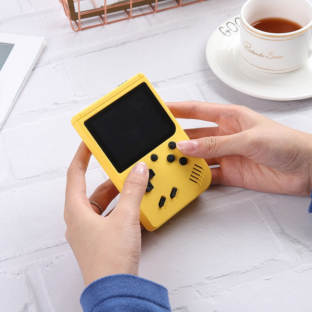 Retro Handheld Game Player With Bag Protection Video Game Console TV AV Out Mini Portable 8 Bit Game Console for Kids Gift